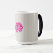 植物,花,花,花,ピンク,マゼンタ,フォント,パターン モーフィングマグカップ (正面右)