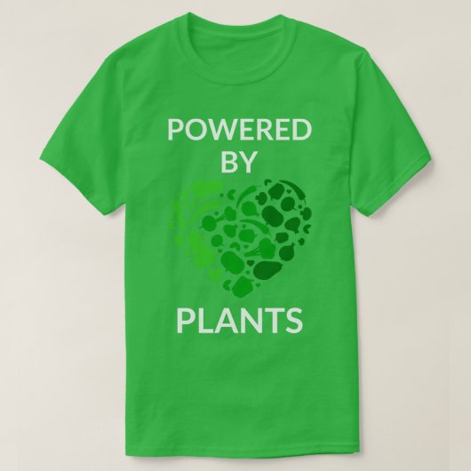 植物IVで動く Tシャツ (デザイン正面)
