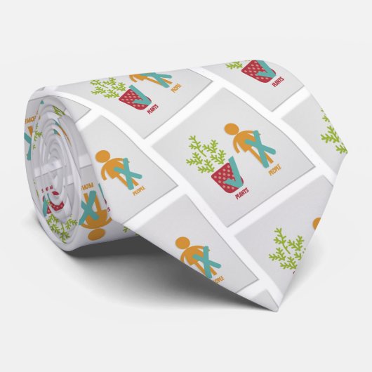 植物Yesピープルノ  ネクタイ (ロール)