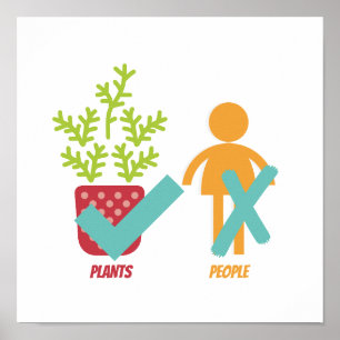 植物YesPeople No Poster ポスター
