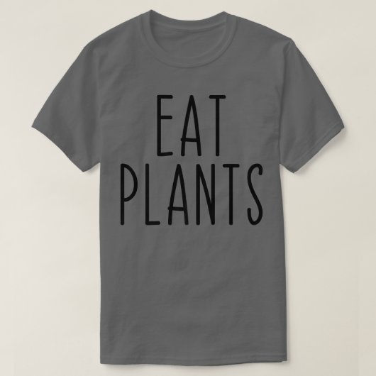 植食べ物工場ベースのビーガンベジタリアンおもしろいVint Tシャツ (デザイン正面)