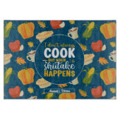 椎竹おもしろいミーム感謝秋のパターン カッティングボード (正面)