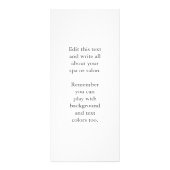 椎骨スケッチ ラックカード (裏面)