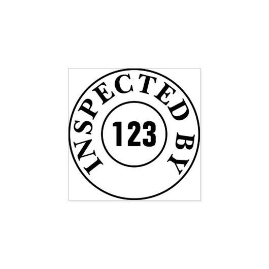 検カスタム査印 ラバースタンプ (インプリント)