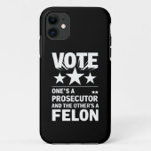 検事とフェロン有権者おもしろい政治 Case-Mate iPhoneケース (裏面)