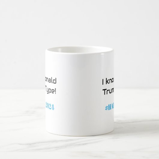 検事vs.囚人!カマラハリス2024おもしろい コーヒーマグカップ (中央)