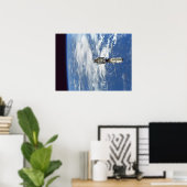 検出からの国際的宇宙・ステーションの表示 ポスター (ホームオフィス)