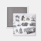 検出と使用の楽器 マグネット (正面/裏面)