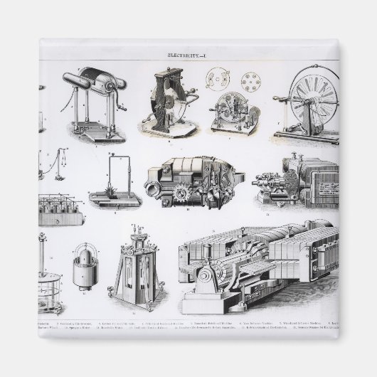 検出と使用の楽器 マグネット (正面)