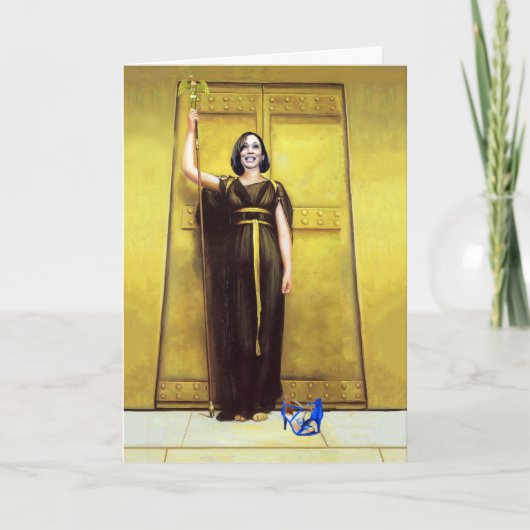 検出誕生日グリーティングカード シーズンカード (正面)