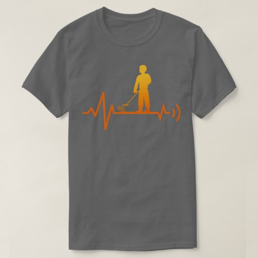 検出金属探知機探偵団 Tシャツ (デザイン正面)
