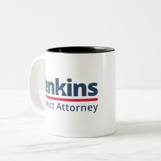 検察官のためのJenkins ツートーンマグカップ (正面左)