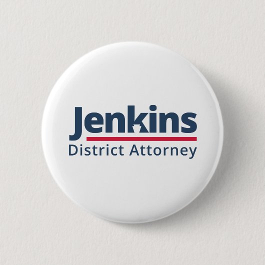検察官のためのJenkins 缶バッジ (正面)