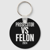 検察官対犯罪者 2024 キーホルダー (正面)
