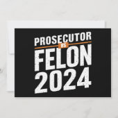検察官VS犯罪者 2024 招待状 (正面)