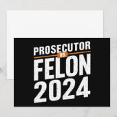 検察官VS犯罪者 2024 招待状 (正面/裏面)