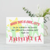 検救査後に終了した日 招待状 (スタンド正面)