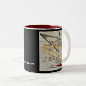 検査官のマグ-ヴィンテージ ツートーンマグカップ (正面右)