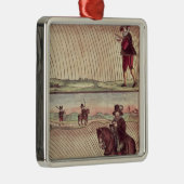 検査官、c.1590 メタルオーナメント (右)