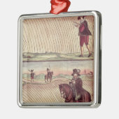 検査官、c.1590 メタルオーナメント (左)