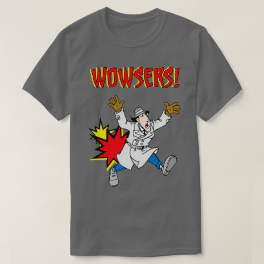 検査機ガジェットWowzers常にデューティフーおもしろいム Tシャツ (デザイン正面)