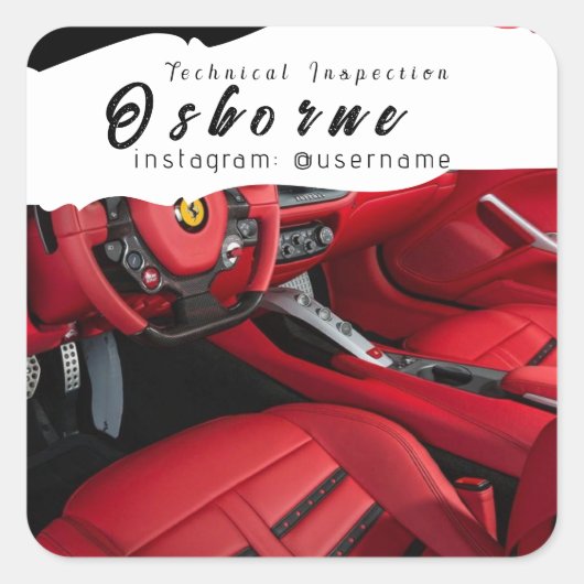 検査車の賃貸料の修復スクエアステッキ スクエアシール (正面)