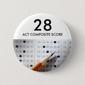 検査、テスト、行為、28は、集成値機能します 缶バッジ