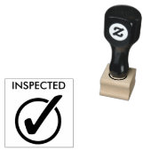 検査 ラバースタンプ (押印)