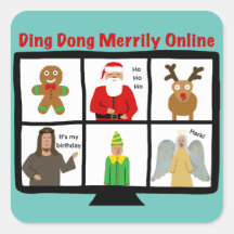 検疫おもしろいズーム休暇シール