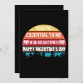 検疫されたバレンタインのデイカード15 シーズンカード (正面/裏面)