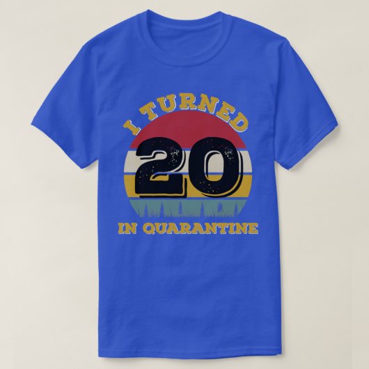 検疫で20歳になった Tシャツ (デザイン正面)