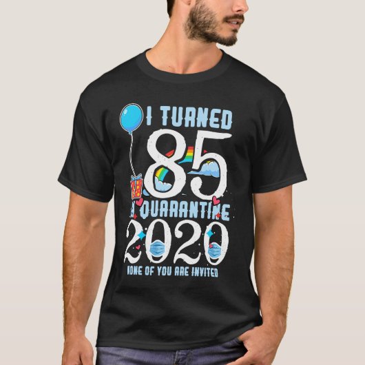 検疫で85歳にかわいい85誕生日 Tシャツ (正面)