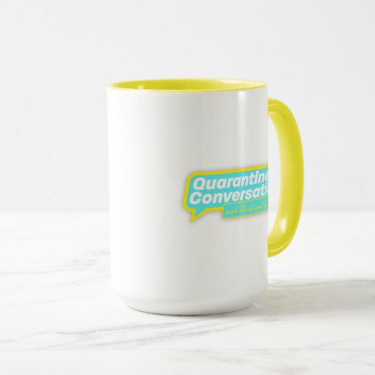 検疫の会話COVID-19 Mug マグカップ (正面右)