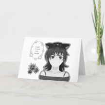 検疫の女の子。マンガスタイル