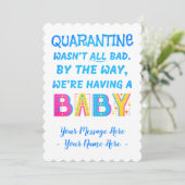 検疫は悪くなかった。ベビーだ！ 案内状 (スタンド正面)