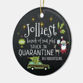 検疫を受けない | おもしろい 2020年記念 セラミックオーナメント (左)