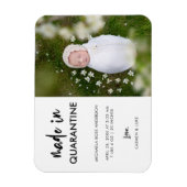 検疫エレガント縦ベビー製生まれたばかりの マグネット (縦)