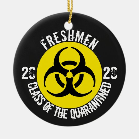 検疫オーナメント セラミックオーナメント (正面)