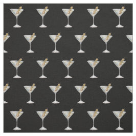 検疫カクテルパターン顔マスクブラック ファブリック