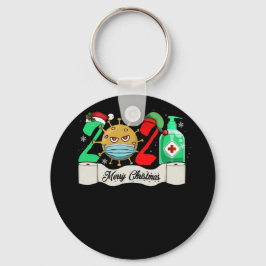 検疫クリスマス2021ギフト社会流通 キーホルダー