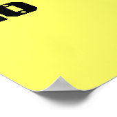 検疫ゾーン、ナットなし ポスター (角)