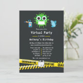 検疫バーチャルバースデーパーティー 招待状 (スタンド正面)