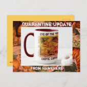 検疫ポストカードの友だちと家族の更新 ポストカード (正面/裏面)