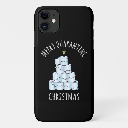 検疫メリークリスマスツリートイレ紙 Case-Mate iPhoneケース (裏面)