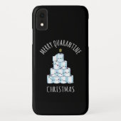 検疫メリークリスマスツリートイレ紙 Case-Mate iPhoneケース (裏面)