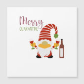 検疫メリークリスマス格言磁気カード (正面)