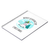 検疫メリークリスマス・ユニコーン ノートブック (左側)