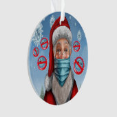 検疫ユーモア – 背面を参照…オーナメント オーナメント (正面)