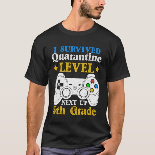 検疫レベル完了新学期5級 Tシャツ (正面)
