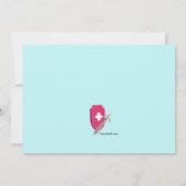 検疫勇気付けられるが通常のカードを取得 案内状 (裏面)